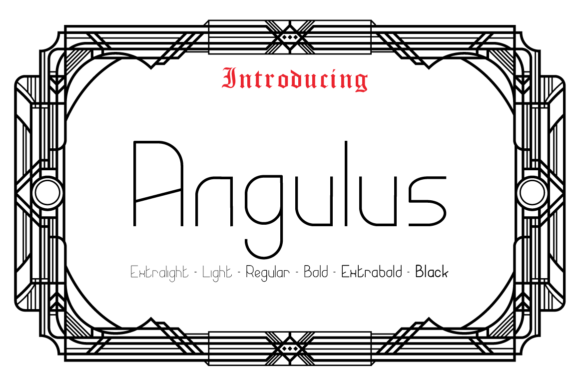 Angulus: The Sans Serif Font That Elevates Your Campaigns