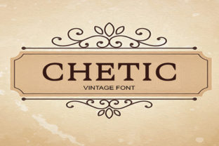 Chetic Serif Font for Web Design