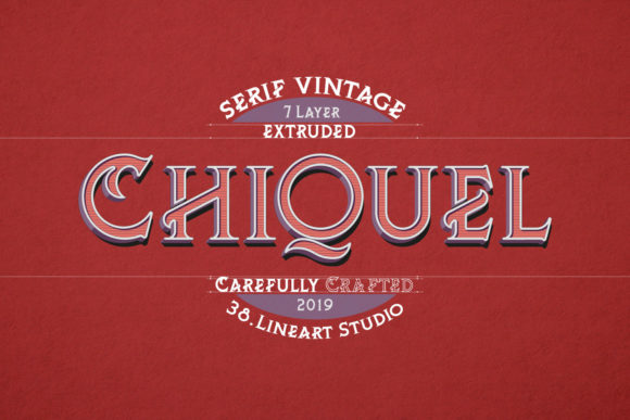 ChiQuel Serif Vintage for Web Design and Branding