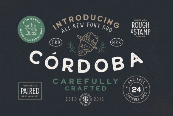 Cordoba Font for Handmade Creations