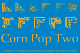 CornPop Two: A Dingbat Font for Creative Projects