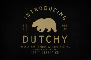 Dutchy Font: A Vintage Touch for Modern Branding