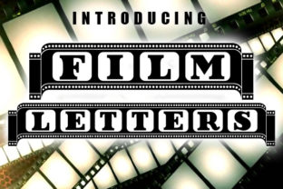 Film Letters Font for Web Design