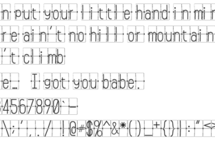 Flip Clock White: A Whimsical Font for Memorable Campaigns