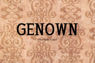 Genown: A Serif Font That Elevates Digital Branding