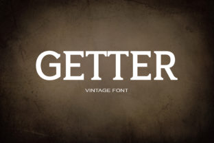 Getter: A Vintage Serif Font for Modern Web Design