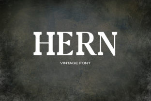 Hern Serif Font for Handmade Projects