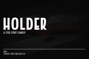 Holder Family Font for Professional Branding
