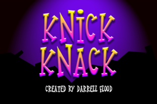 Knick Knack Font for Creative Branding Projects