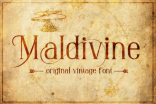 Maldivine: A Vintage-Inspired Font for Digital Branding