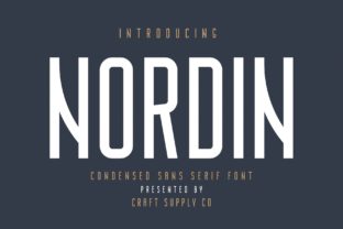 Nordin: A Versatile Sans Serif for Modern Design