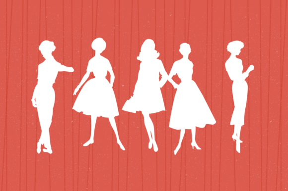 Sewing Patterns 3: A Vintage-Inspired Font for Digital Design