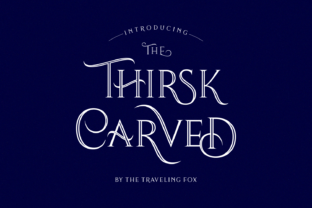 Thirsk Carved Serif Font for Web Design