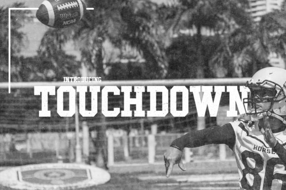 Touchdown Font for Dynamic Web Design