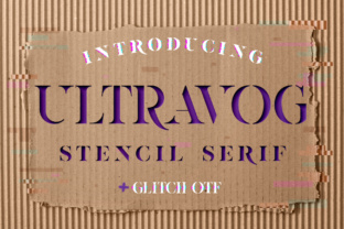 Ultravog: A Timeless Serif Font for Digital Design