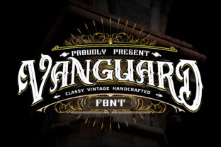 Vanguard Font for Editorial Design and Branding